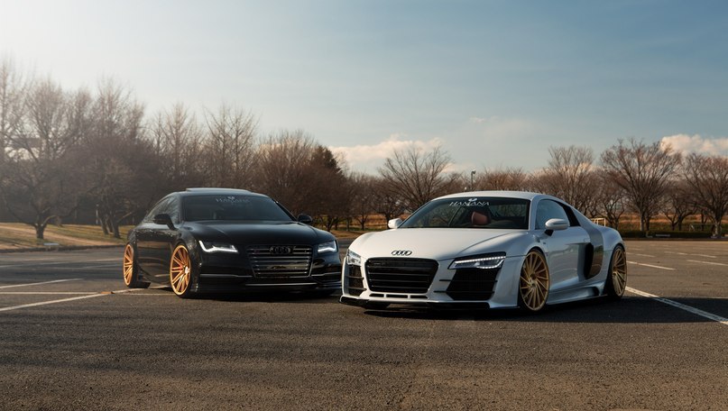 Audi R8  S7.