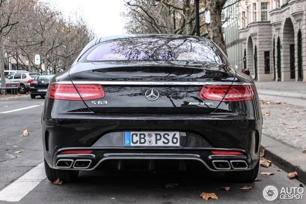 Mercedes-Benz S 63 AMG Coupe (C217), 2014.   V8 Twin-Turbo (5461 )  585 ... - 2