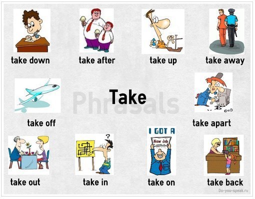 Phrasal verb TO TAKE.Take after    (, )Jane is very short  she ...