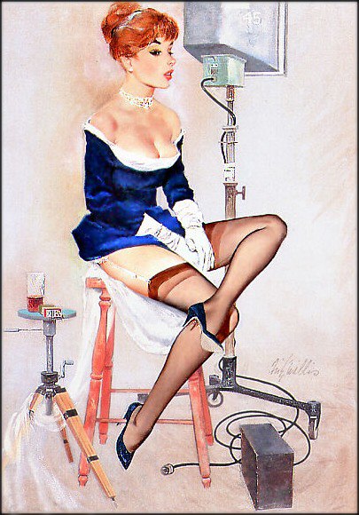 18 + FRITZ WILLIS Ëåòîì 1946 ãîäà æóðíàë «Ýñêâàéð» âûáðàë Óèëëèñ õóäîæíèêîì, îáåñïå÷èâàþùèì æóðíàë ... - 24