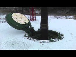 Старт ядерной ракеты из шахты.Учения РВСН, февраль 2015