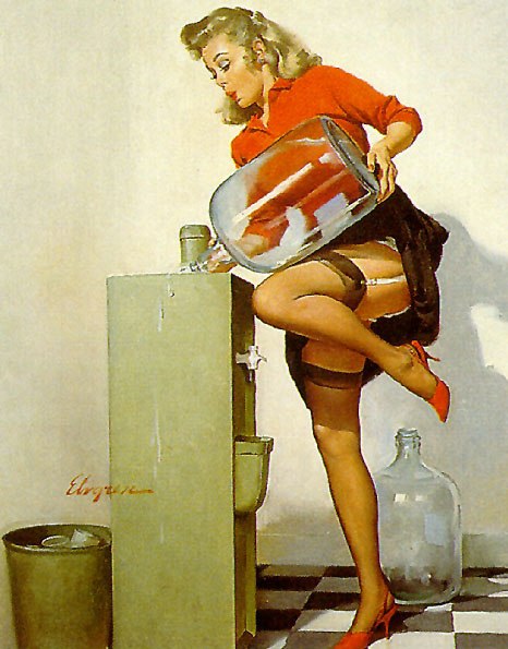 18+ PIN UP - GIL ELVGREN ���� ������� (����. Gil Elvgren, ��������� Gillette Elvgren, 15 ����� 1914 ... - 7