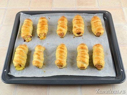Рецепт на скорую руку. Сосиски в тесте.Простая и неизменно вкусная выпечка с ... - 7