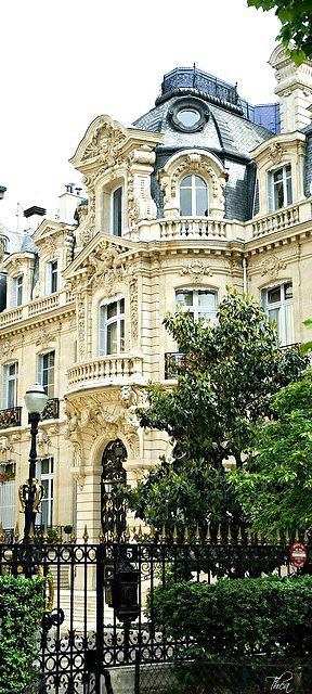 Western Edge of the Parc Monceau, Pari