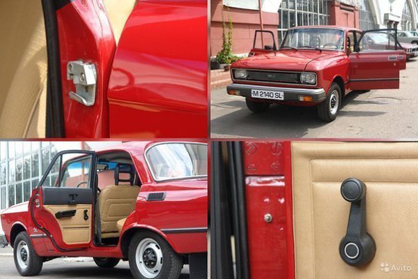 Москвич-2140SL 1987 года выпуска. Родной пробег 55 000 км. Цена за данный автомобиль составляет: 700 ... - 4