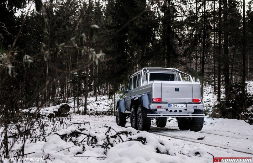 Mercedes-Benz G63 AMG 66 Winter Wonderland Photoshoot. - 6