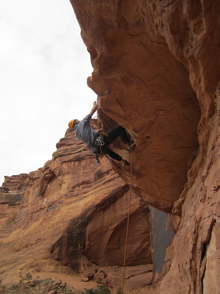 Pocket Rocket 5.10c, Day Canyon, Moab, Utah ... - 3