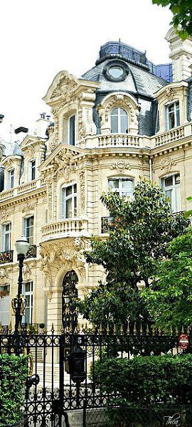 Western Edge of the Parc Monceau, Pari