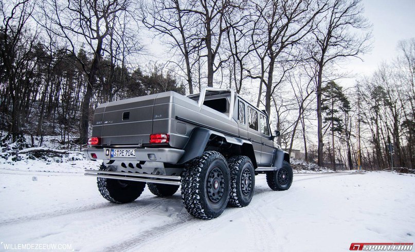 Mercedes-Benz G63 AMG 66 Winter Wonderland Photoshoot. - 2