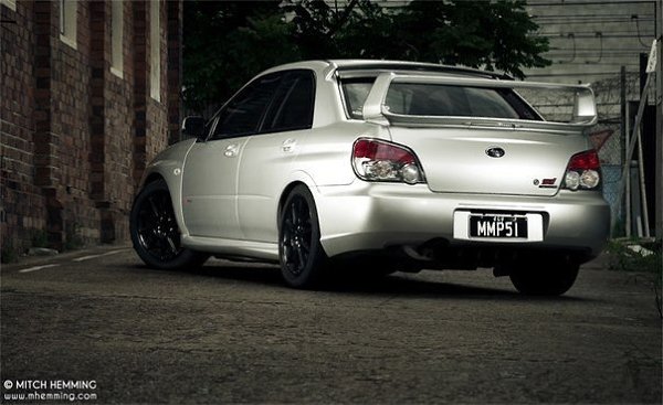 Subaru Impreza WRX STi (GDB) UK-spec