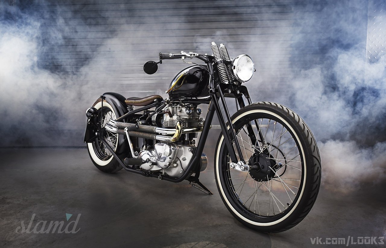 ����������������� Graeme's HOT ROD � 1966 Triumph Trophy. - 3