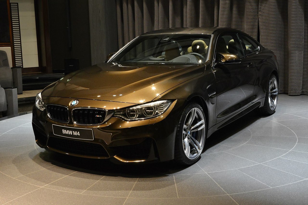 BMW m4 Gold Color