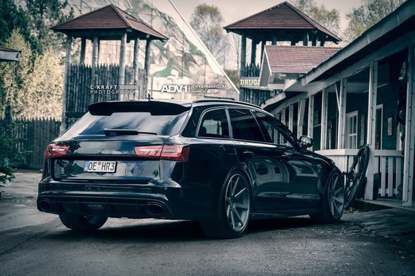 Audi RS6 Avant on ADV.1 Wheels - 7