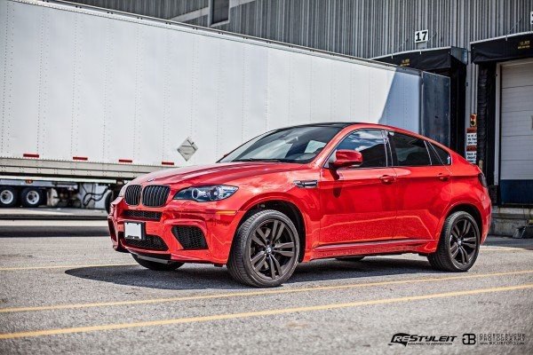 Red Chrome BMW X6M