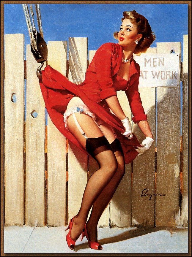 18+ PIN UP - GIL ELVGREN ���� ������� (����. Gil Elvgren, ��������� Gillette Elvgren, 15 ����� 1914 ... - 5