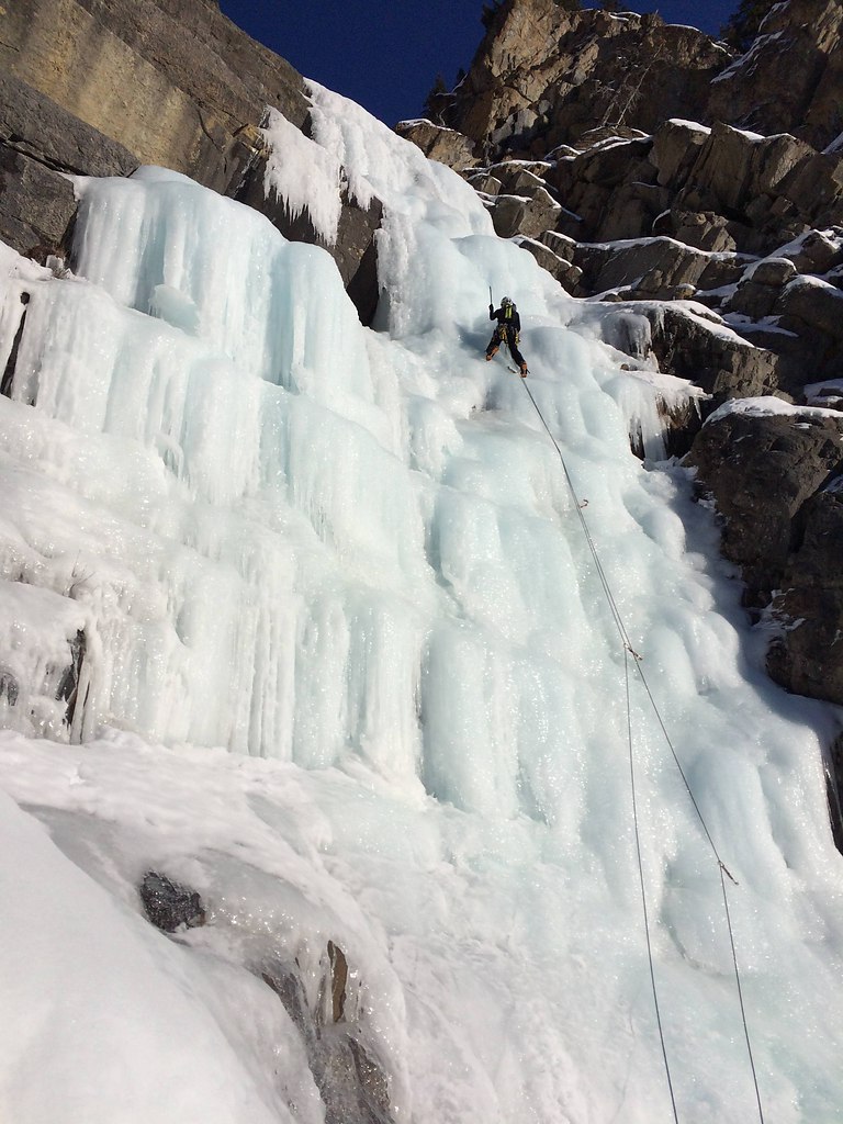 There is some great early season ice for the taking in Canada despite the warm temps! My partner ...