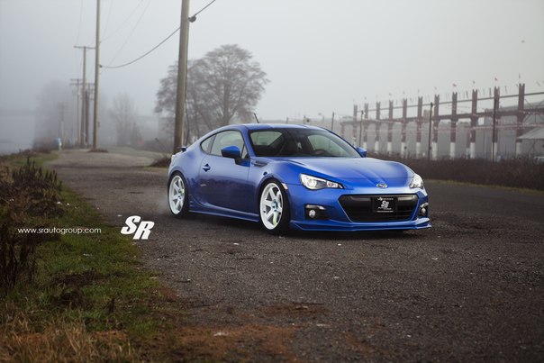 Subaru BRZ. Wheels: Volk TE37SL, 189.5 | Gloss White Suspension: BC Racing BR Type Coilovers SPC ... - 2