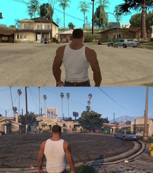   11 . GTA:SA  GTA V