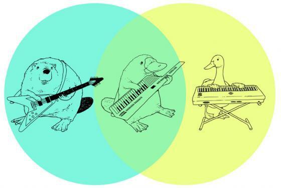 #venn, #music, #platypus