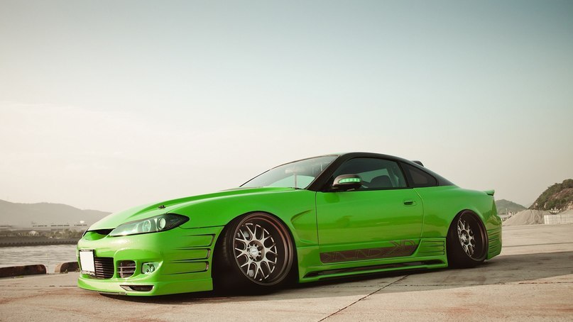 Nissan Silvia S15 static drop. - 2