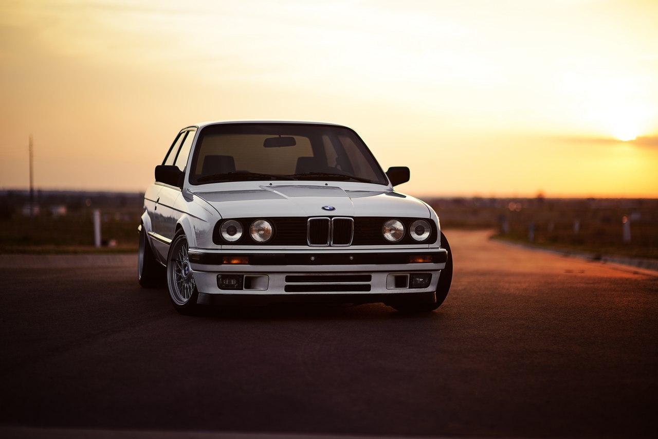 BMW e30 m3 White