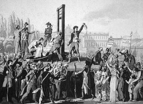 Преступник приговоренный в 1910 году, к смертной казни выкрикнул стоя на эшафоте, в толпу: ...