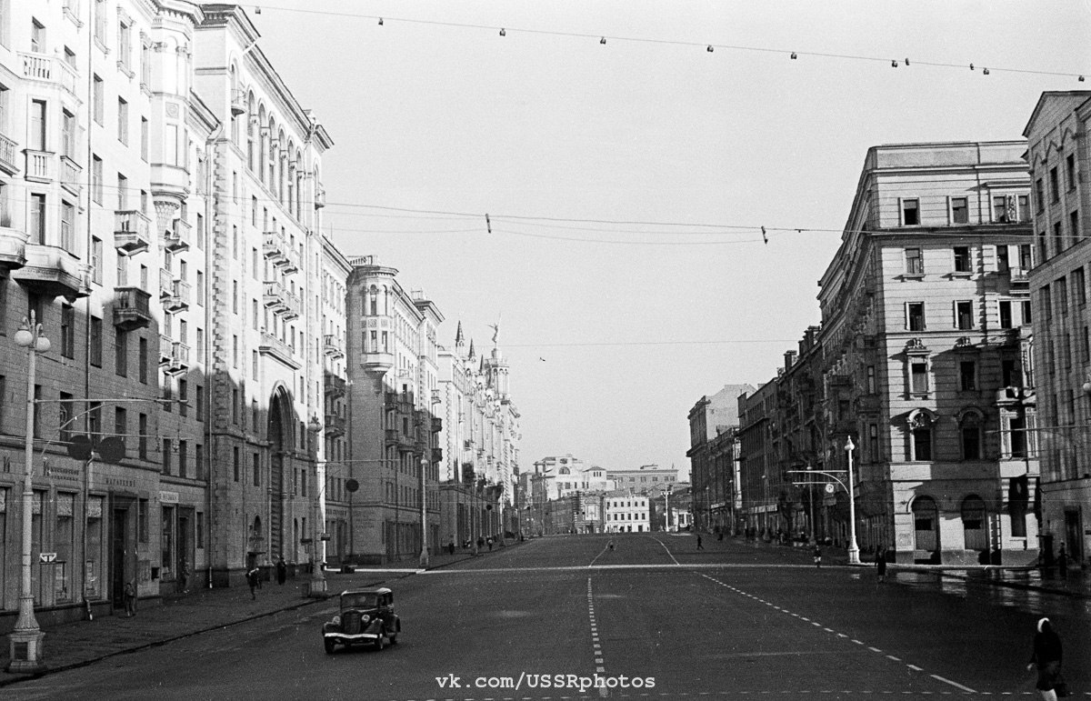 Улица Горького - Retro photos