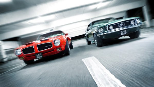 Ford Mustang GT 1968 & Pontiac Firebird 1970. - 8