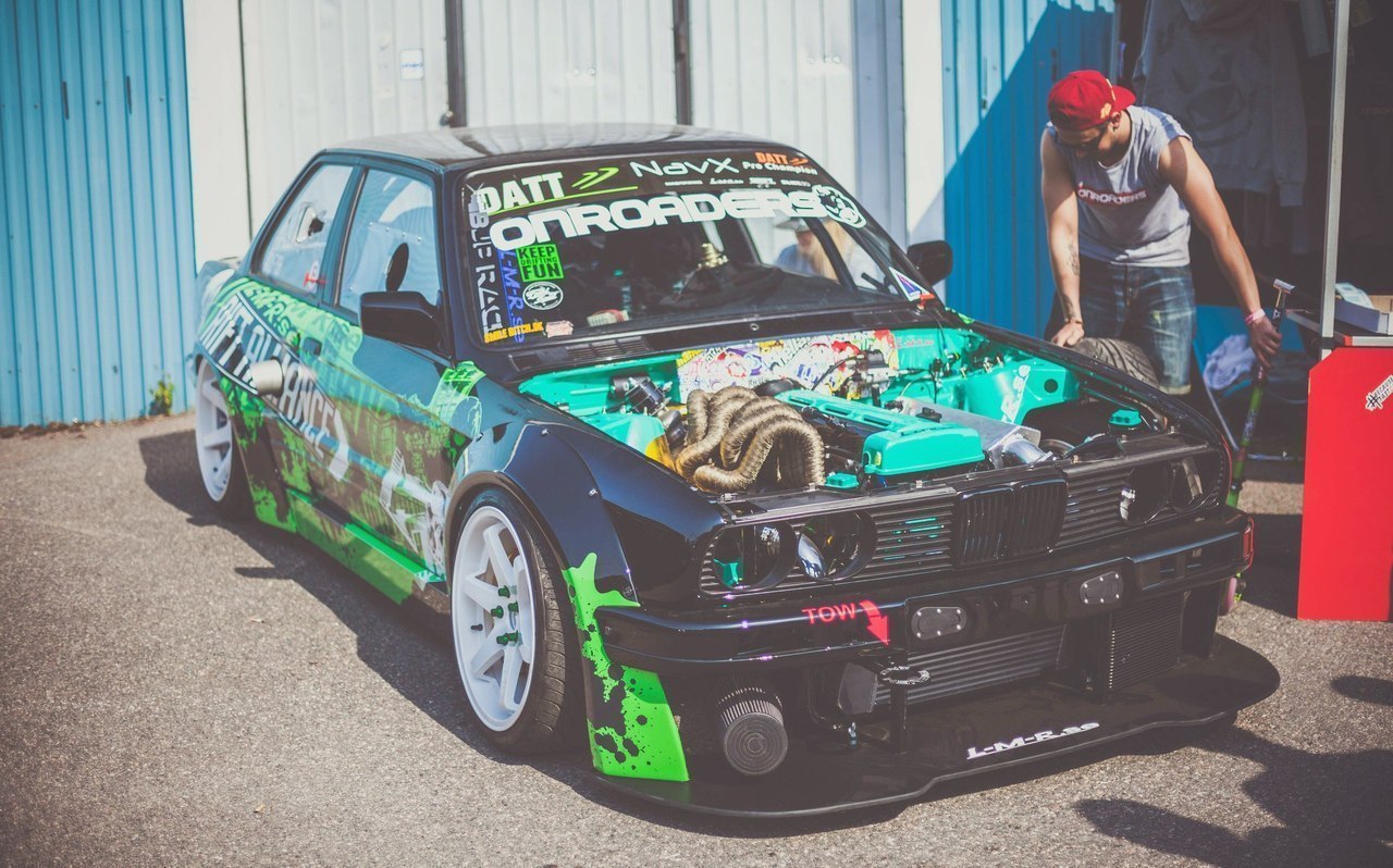 BMW e30 Drift livery