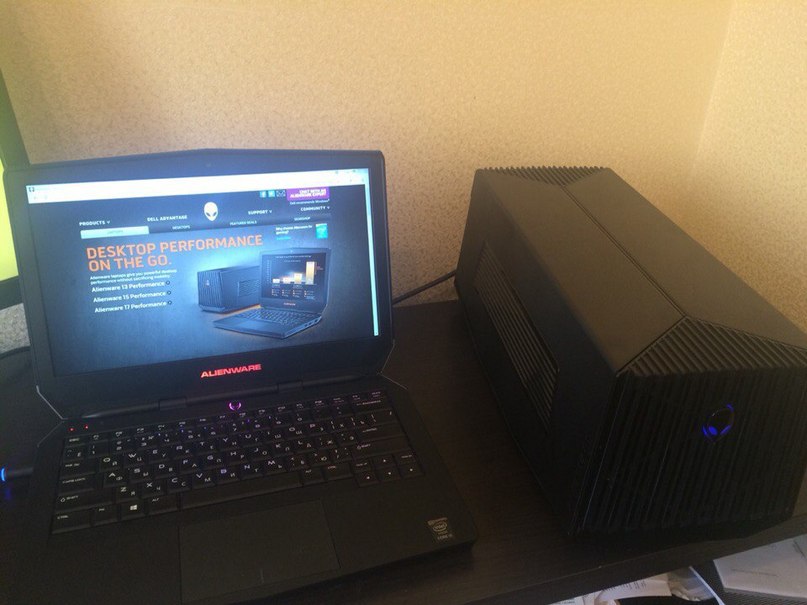  Alienware 13 + Graphics Amplifier - 2