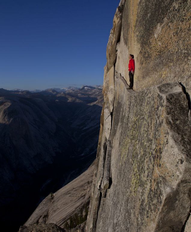 "Its easy not to be scared if you know you wont fall." (Alex Honnold)