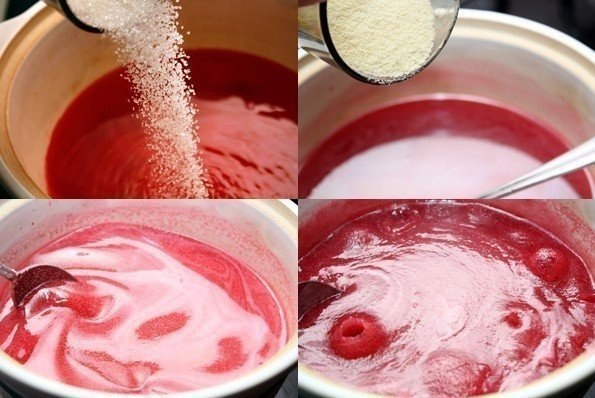 Клюквенный мусс с манкой - нежный, красивый, вкусный и при этом совершенно постный десерт, не ... - 3
