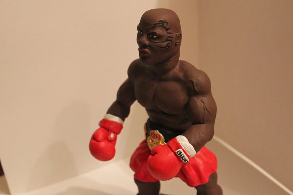 Представляем вам Долгожданного Боксёра Майка Тайсона(Mike Tyson),Работа из Пластики Living doll, Его ... - 5