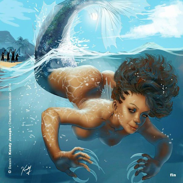 Chevelin Pierre - это гаитянский иллюстратор и художник комиксов. - 12