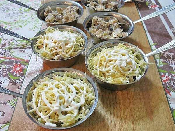 Жюльен с курицей и грибами.Жюльен ... Даже само слово манит, не говоря уже о вкусной, необыкновенно ... - 5