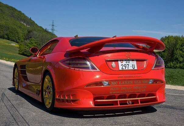   Mercedes-Benz  .2011 Mercedes-Benz SLR McLaren 999 Red Gold Dream Ueli ... - 4