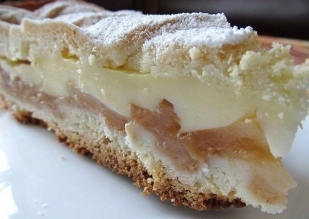 Яблочный пирог с заварным кремом рецепт фото пошагово и видео - 1000.menu