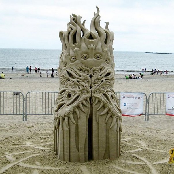      Revere Beach International Sand Sculpting - 9