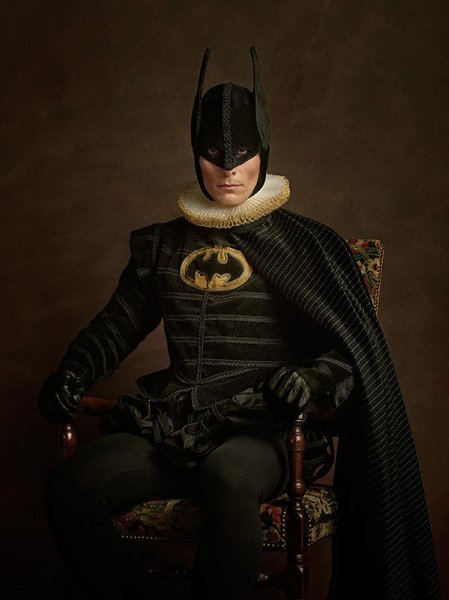 Крутой фото-проект французского фотографа Sacha Goldberger «Винтажные супергерои и персонажи». Суть ... - 8