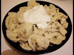    . Real homemade pelmeni.