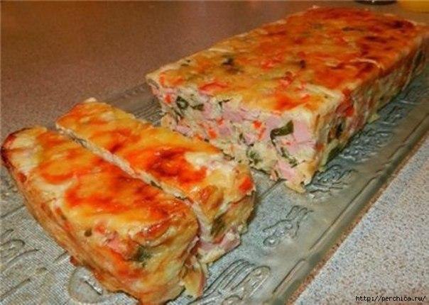 Ветчинно-кабачковый кекс - быстро, вкусно и красиво.Оказывается, рецептов блюд из кабачков великое ...