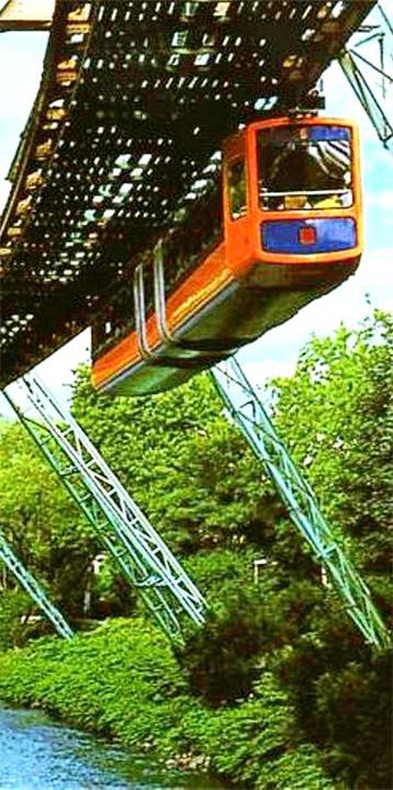  .Wuppertaler Schwebebahn.  .       ...