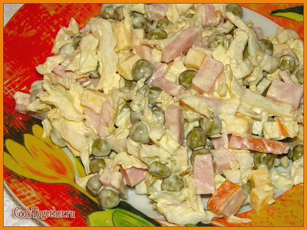 Салат"Леди Винтер". Количество продуктов я буду приводить на глаз, потому как никгда не ...