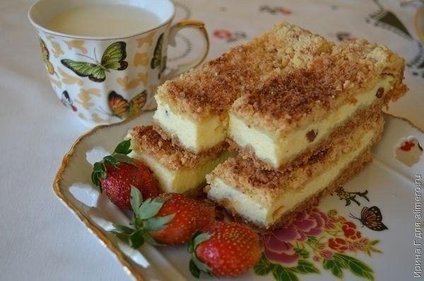 Песочный пирог с творогом.Тесто3 стакана муки250 г маргарина или сливочного масла1 ч.л. соды1 ...