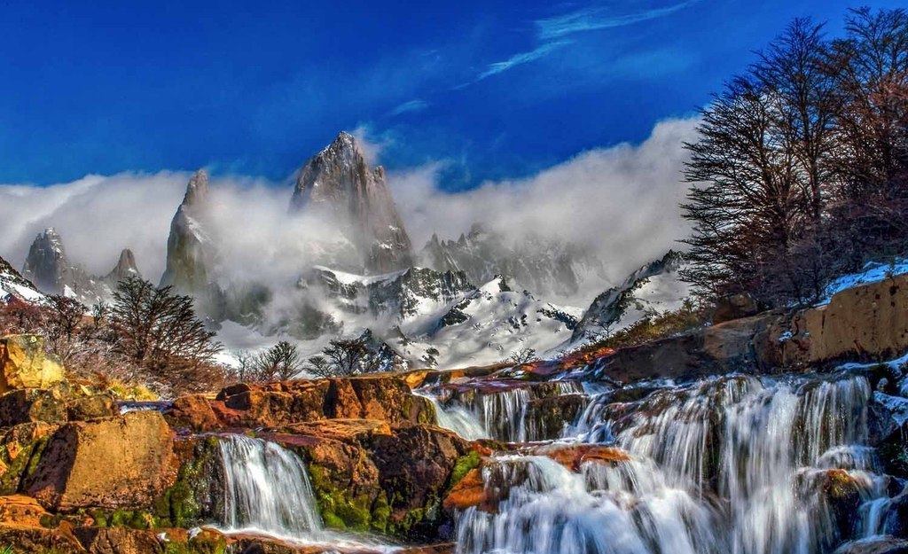 Ричмонд фицрой. Фицрой Маклин. Патагония фото природы пейзажи. Патагония фото природы водопад. Patagonia Tara.