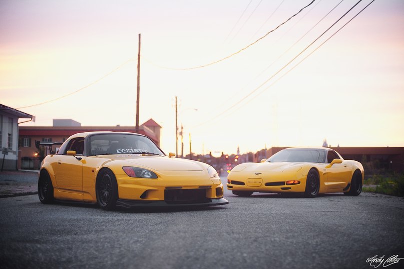 Honda S2000 & Chevrolet Corvette.