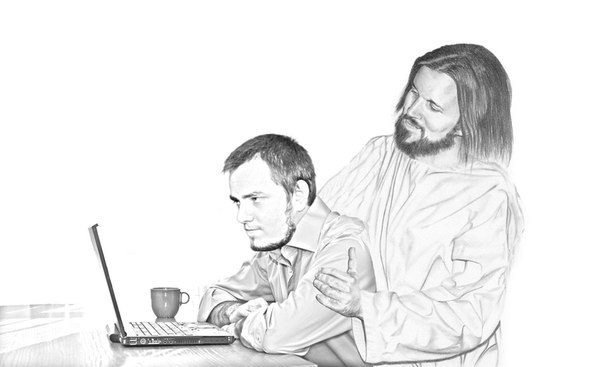 Умер человек и попал на небо. Увидел там бога и спрашивает: — Господи, ну почему у других было всё, ...