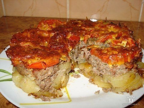 Картофель под