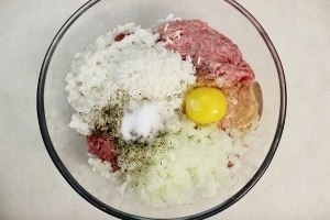 Тефтели с рисом и сливочной подливкой в духовке.Нежнейшие тефтельки, просто тающие во рту, с ... - 2