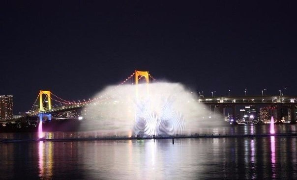   "Odaiba Water Illumination", .  ,     ... - 6